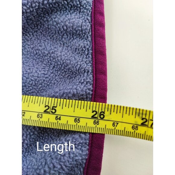 Patagonia Women's Purple Lightweight Synchilla Snap T Fleece Jacket Size M - Picture 8 of 9